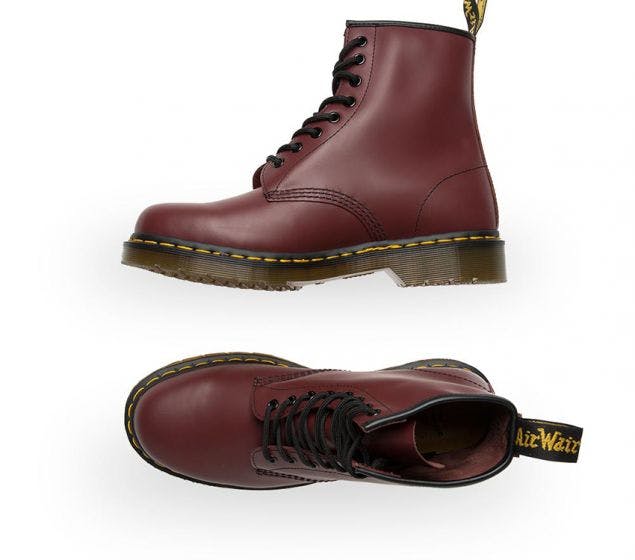 Image of DR MARTENS | 1460Z DMC 8-EYE BOOT | CHERRY SMOOTH