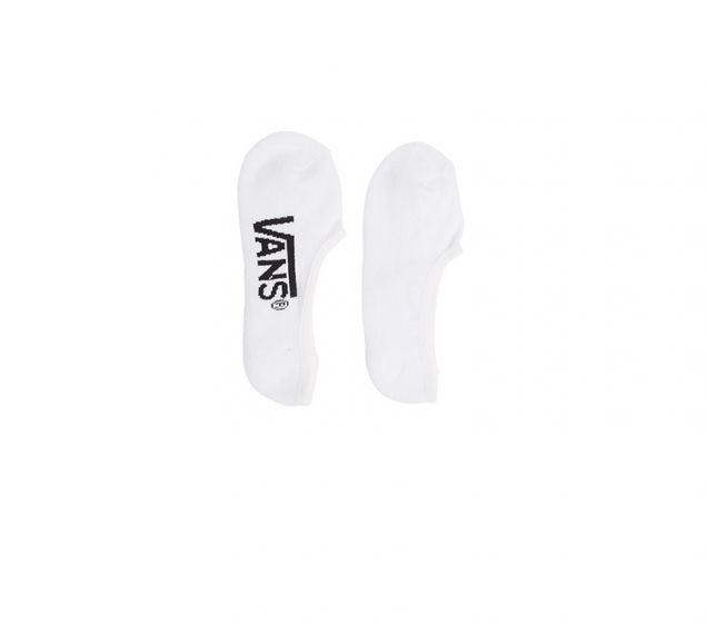 Image of VANS APPAREL AND ACCESSORIES | CLASSIC SUPER NO SHOW SOCKS 3 PACK WHITE
