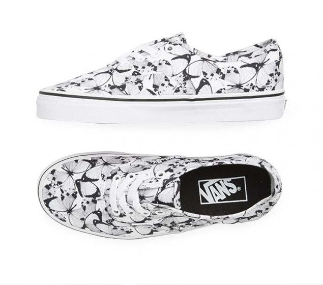 Image of VANS | AUTHENTIC (BUTTERFLY) TRUE | WHITE / BLACK